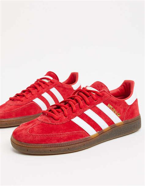 handball spezial adidas red|adidas originals handball spezial.